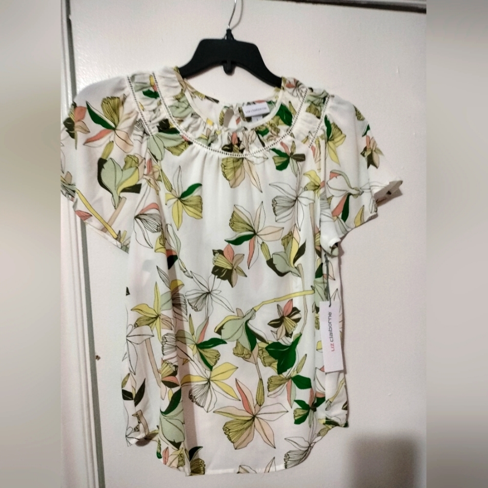 Liz Claiborne women's blouse sz small